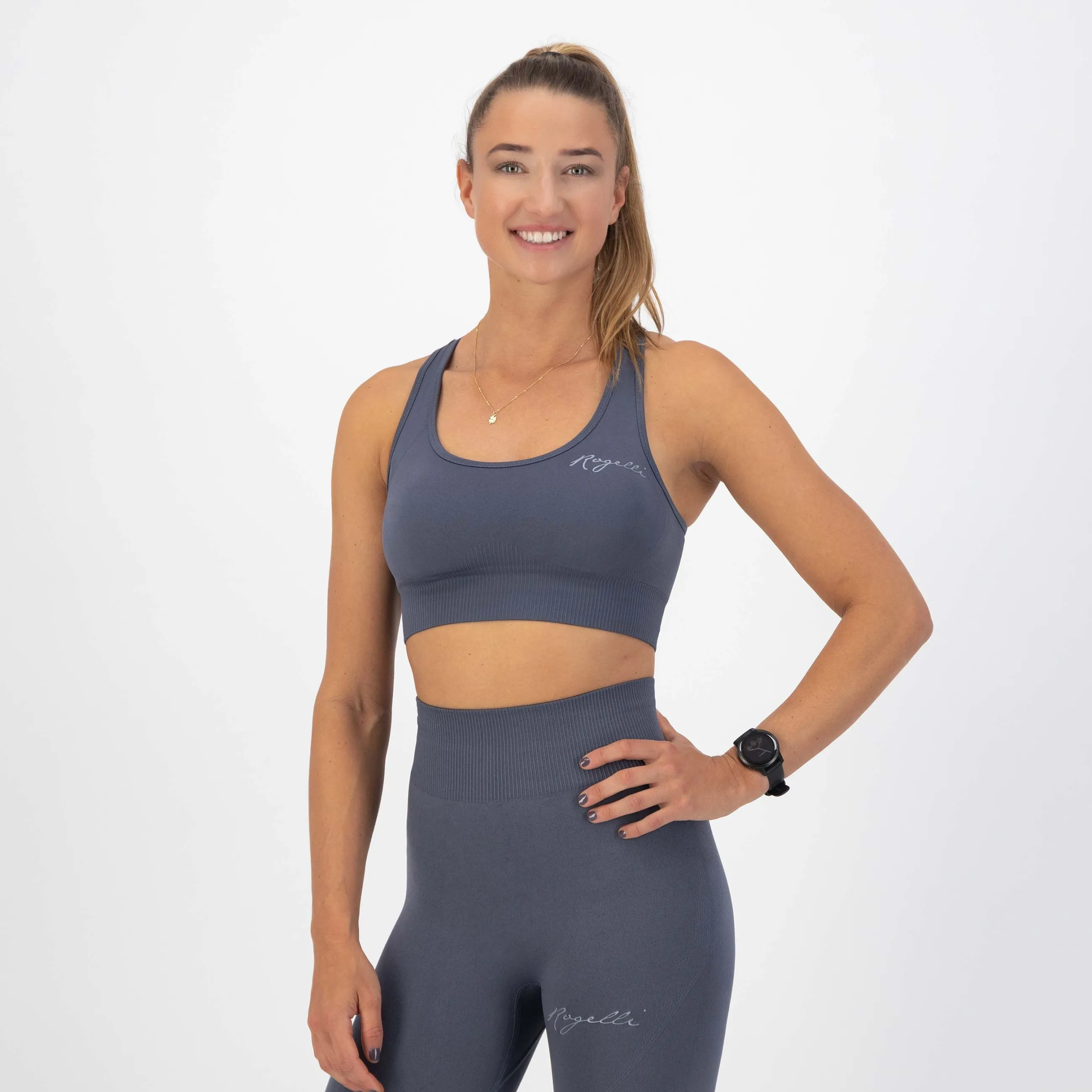 Hot Trinity Sport Bh Grijs Sport Bh